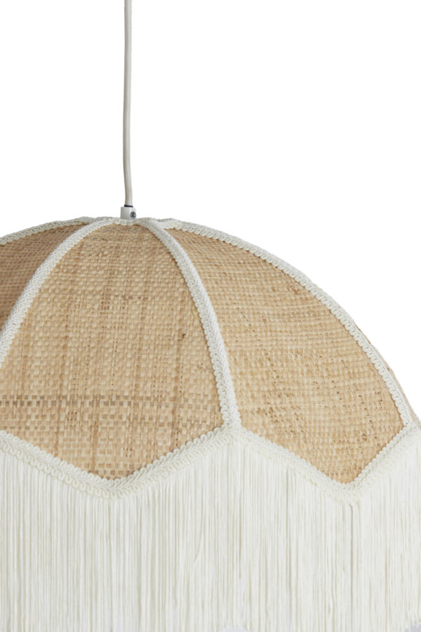 Raffia vintage hanglamp beige Light & Living Malacia - Image 3