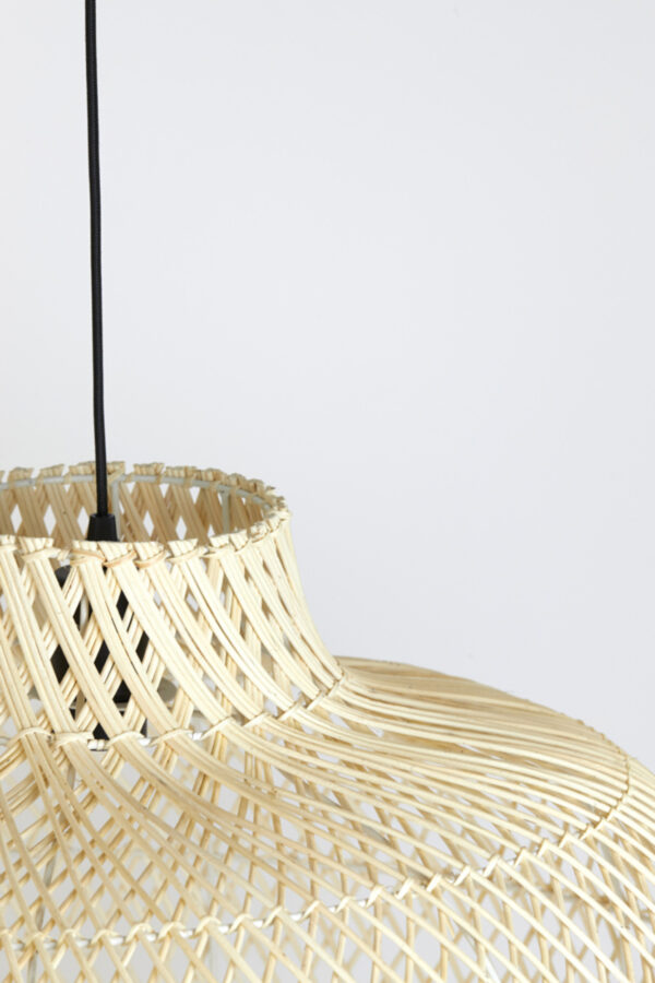 Rustieke witte rotan hanglamp Light & Living Charita - Image 3