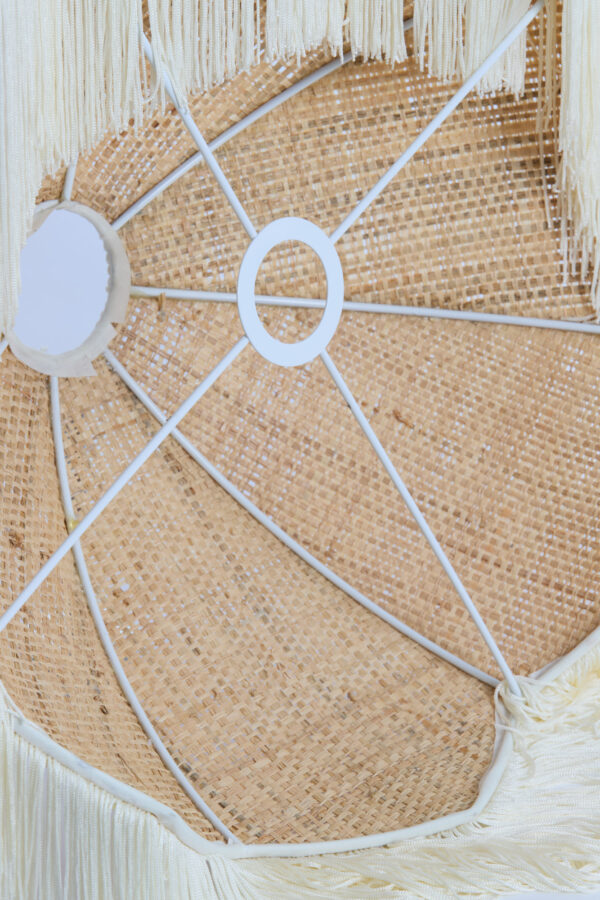 Beige vintage raffia lampenkap Light & Living Malacia - Image 5