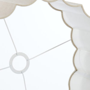 Alternative view of Geplooide cilinder lampenkap beige Light & Living Disli