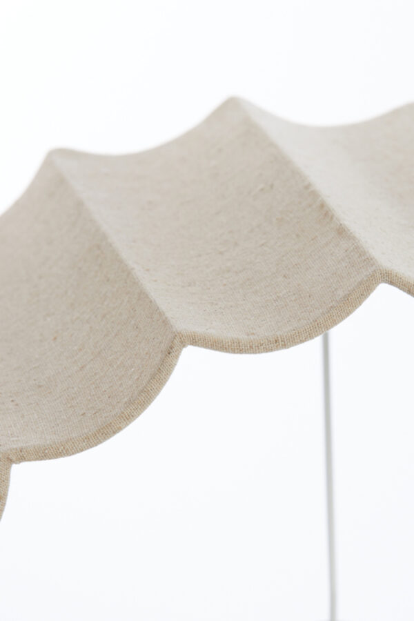 Geplooide cilinder lampenkap beige Light & Living Disli - Image 7