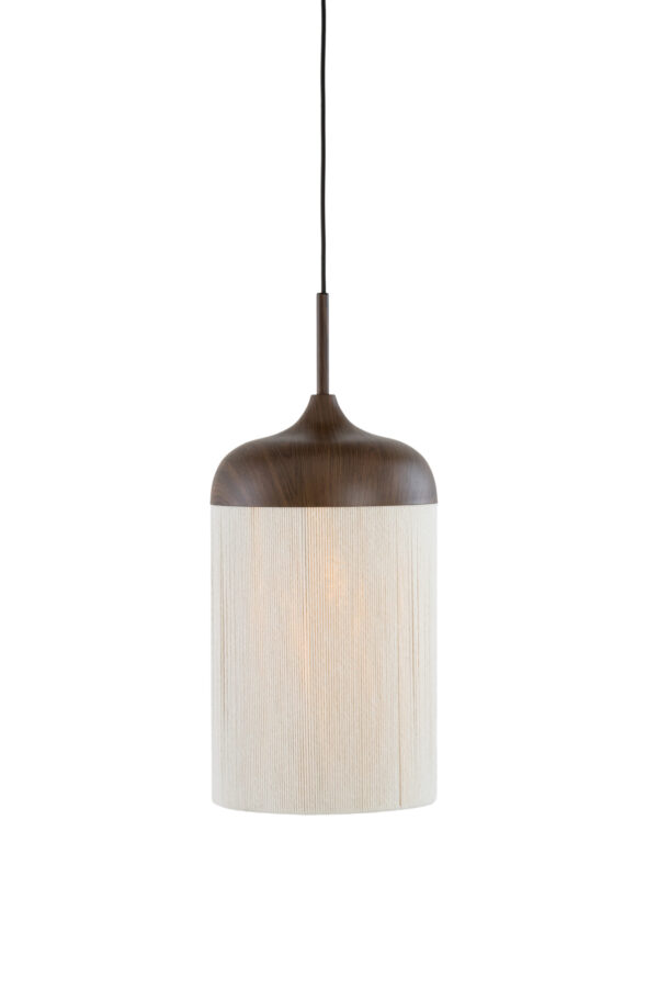 Hanglamp katoendraad bekervorm naturel/bruin Light & Living Dania - Image 2