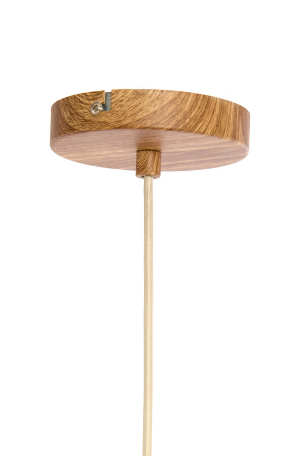 Hanglamp naturel/beige bekervorm katoendraad Light & Living Dania - Image 6