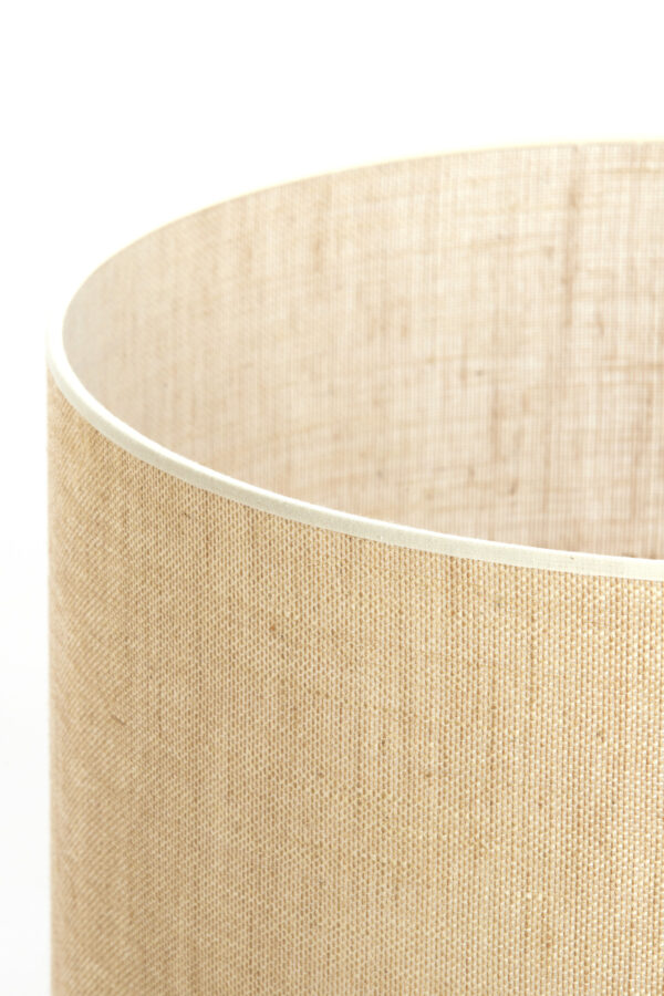 Jute lampenkap beige cilinder Light & Living Sendai - Image 3