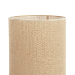 Hoge jute naturel lampenkap Light & Living Sendai