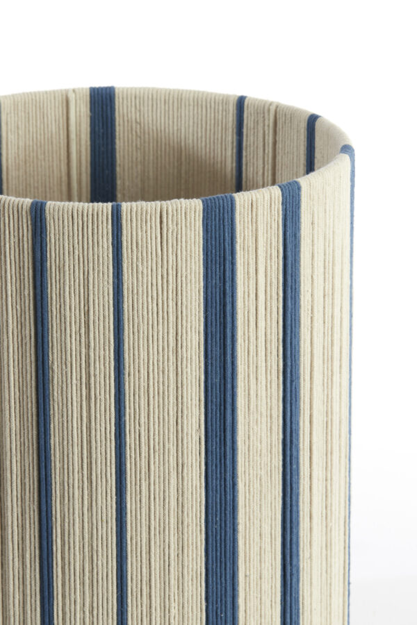 Beige/blauwe lampenkap van touw Light & Living Medan - Image 4