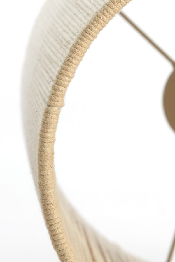 Beige lampenkap touwweefsel Light & Living Medan - Image 5