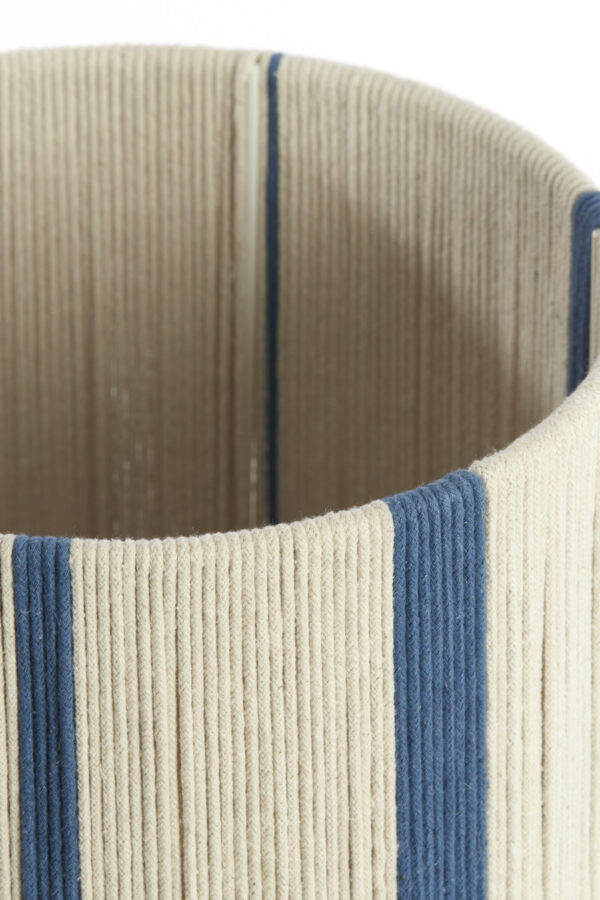 Lampenkap beige/blauw touwweefsel Light & Living Medan - Image 5