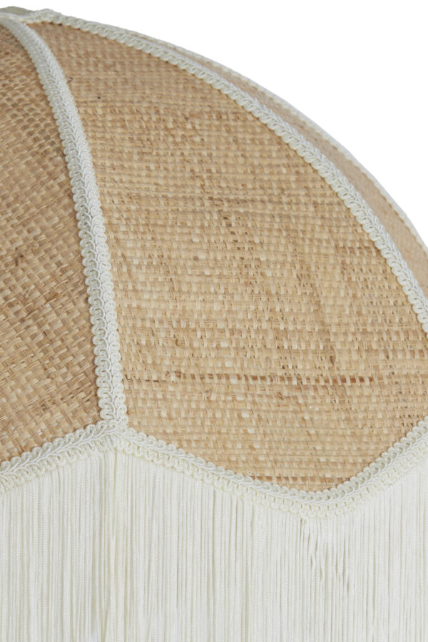 Vintage beige raffia hanglamp Light & Living Malacia - Image 5