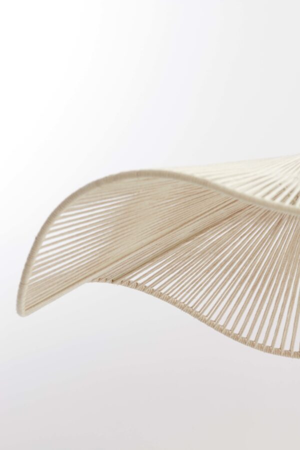 Beige organische hanglamp katoendraad Light & Living Rafa - Image 5