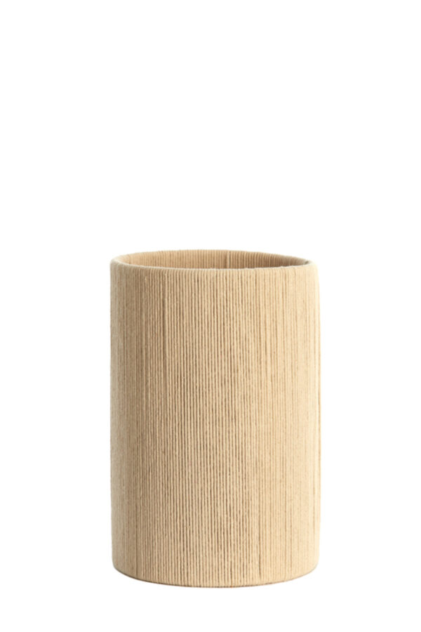 Beige bohemian lampenkap touwweefsel Light & Living Medan