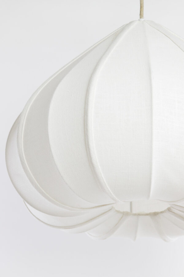 Japandi hanglamp peervorm wit Light & Living Zubeda - Image 3