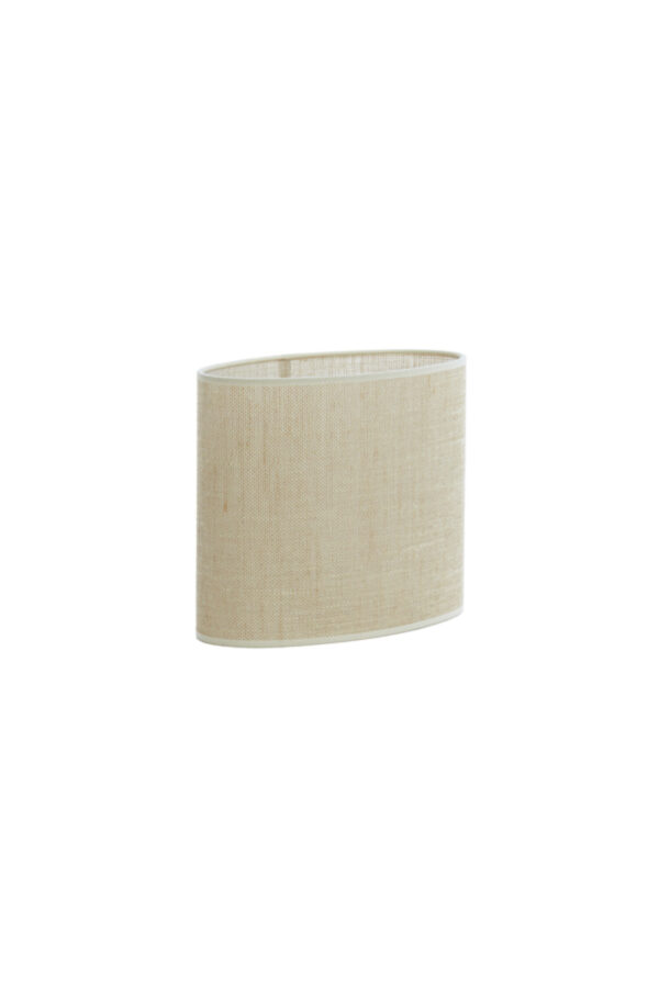 Ovale jute lampenkap beige Light & Living Sendai - Image 2