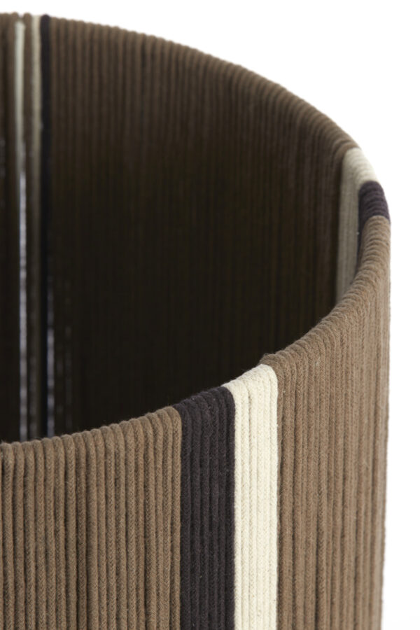 Lampenkap bruin/beige touwweefsel Light & Living Medan - Image 4