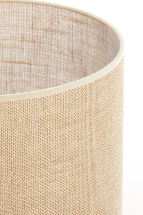 Hoge jute naturel lampenkap Light & Living Sendai - Image 2