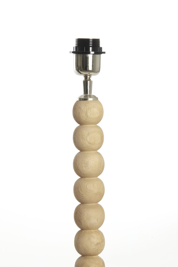 Tafellamp houten bollen naturel Light & Living Veglio - Image 2