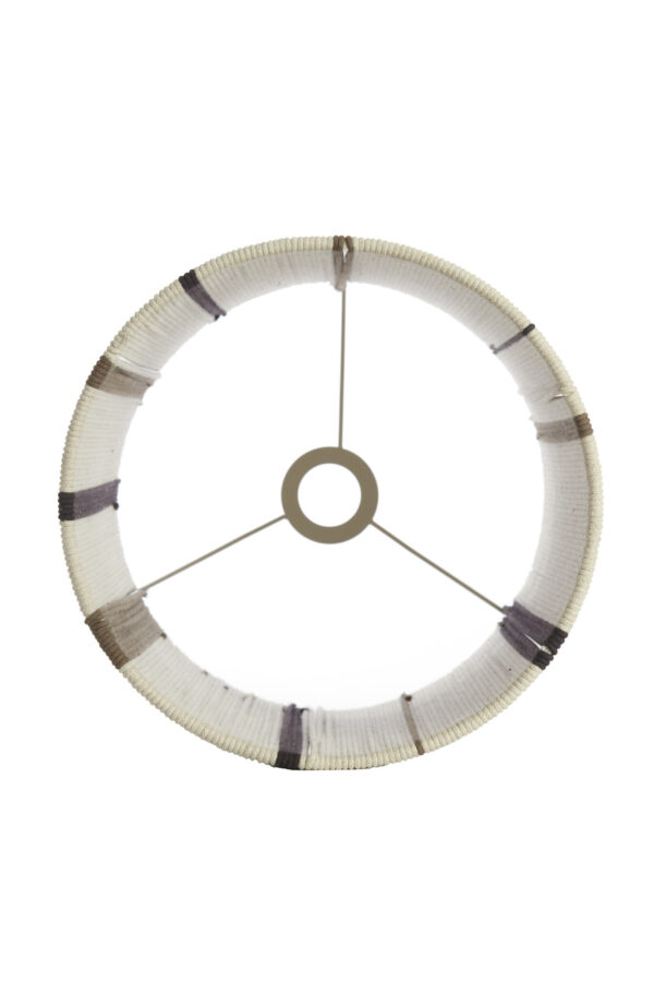 Touwweefsel lampenkap beige/bruin Light & Living Medan - Image 4