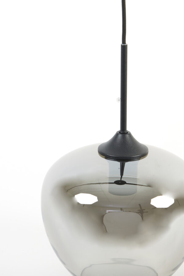 Retro ronde glazen hanglamp Light & Living Mayson - Image 4