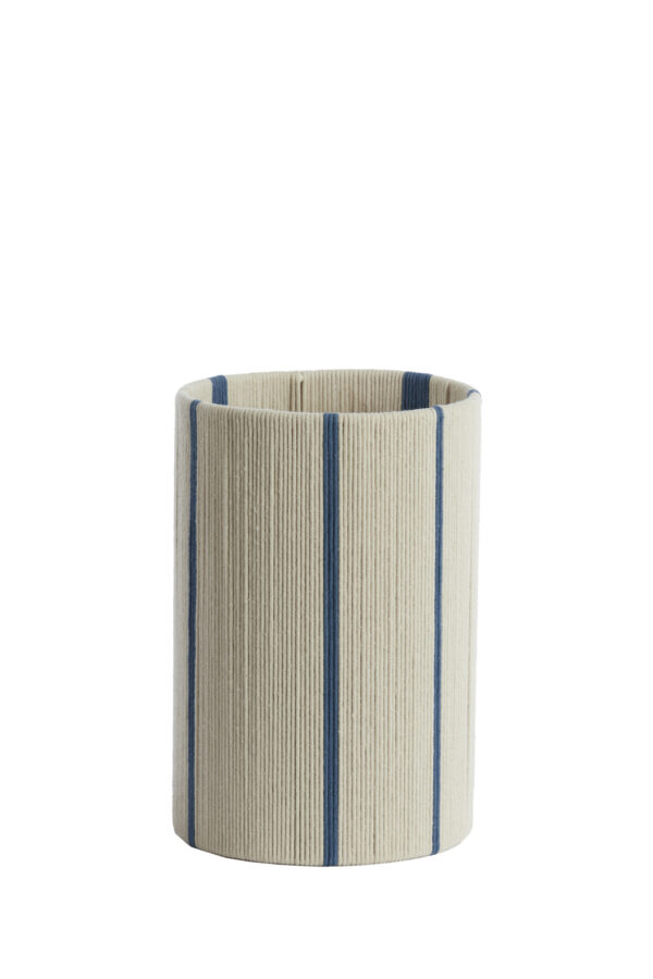 Lampenkap bohemian beige/blauw touwweefsel Light & Living Medan - Image 2