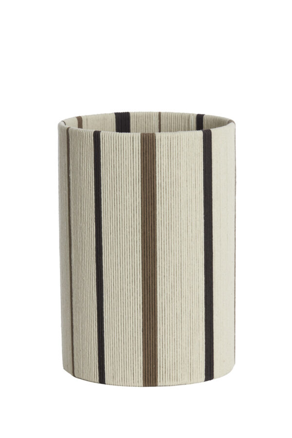 Lampenkap touwweefsel beige/bruin Light & Living Medan