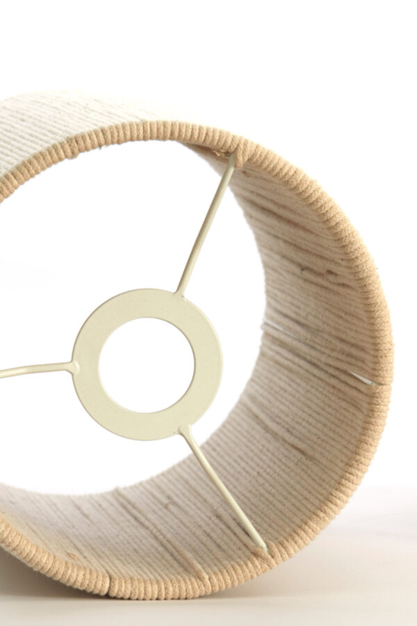 Beige bohemian lampenkap touwweefsel Light & Living Medan - Image 6