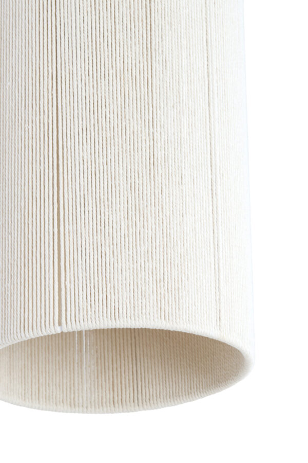 Naturel/bruine hanglamp katoendraad bekervorm Light & Living Dania - Image 5