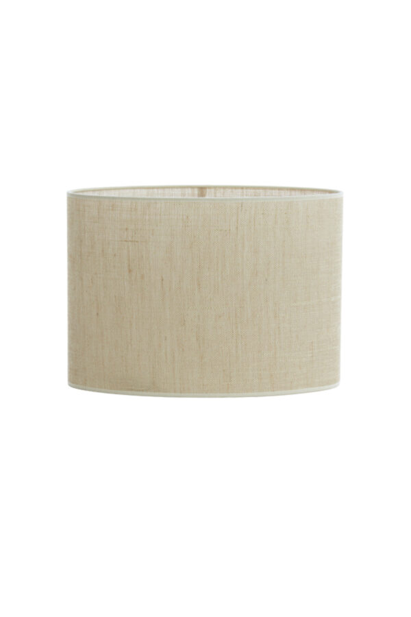 Lampenkap jute beige ovaal Light & Living Sendai