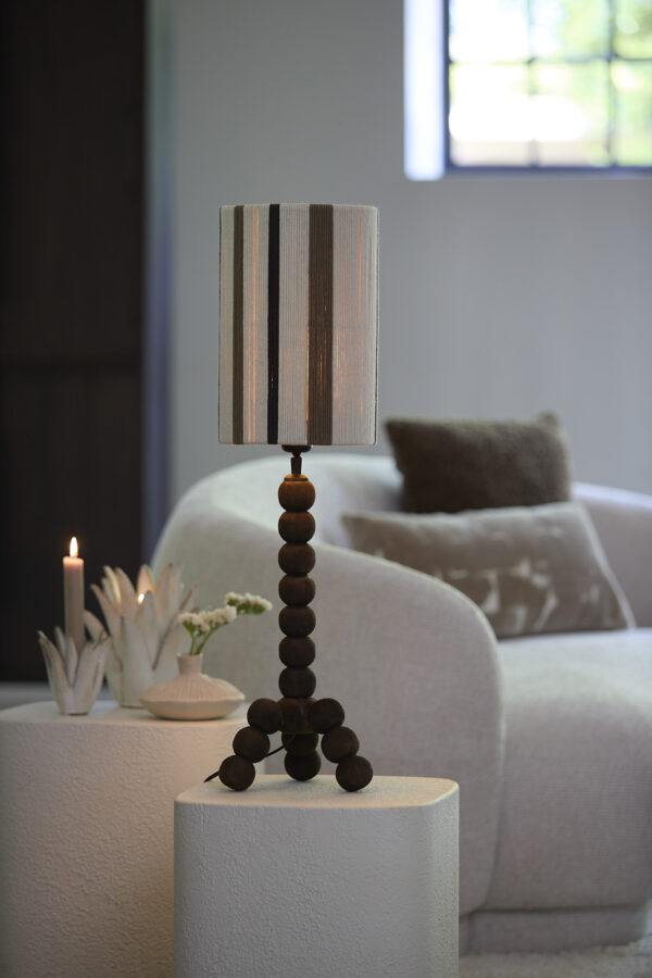 Lampenkap touwweefsel beige/bruin bohemian Light & Living Medan - Image 3
