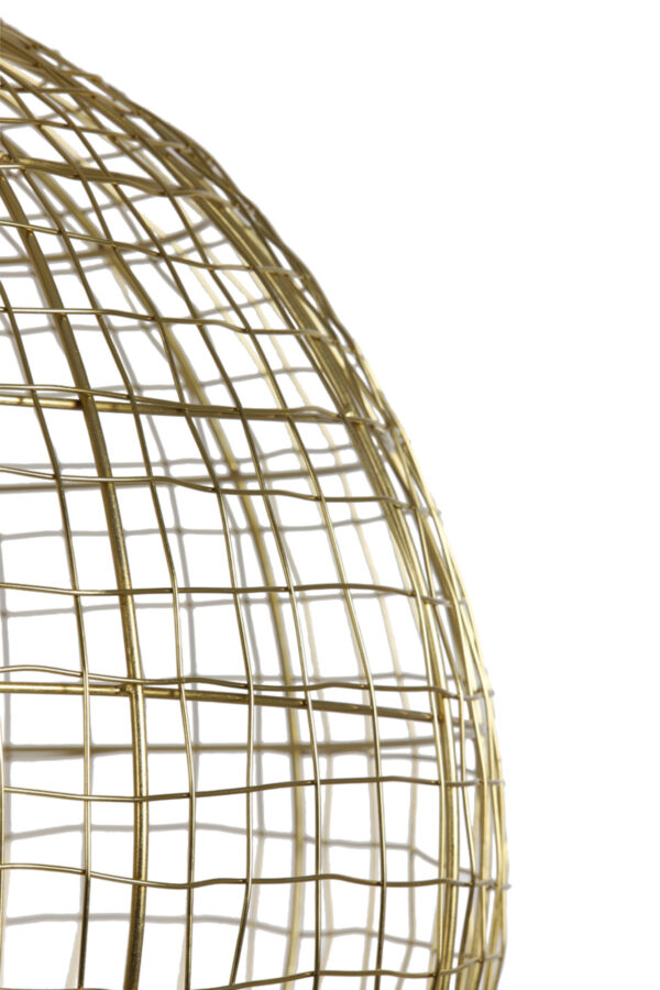 Rustieke ronde gouden hanglamp Light & Living Mirana - Image 5