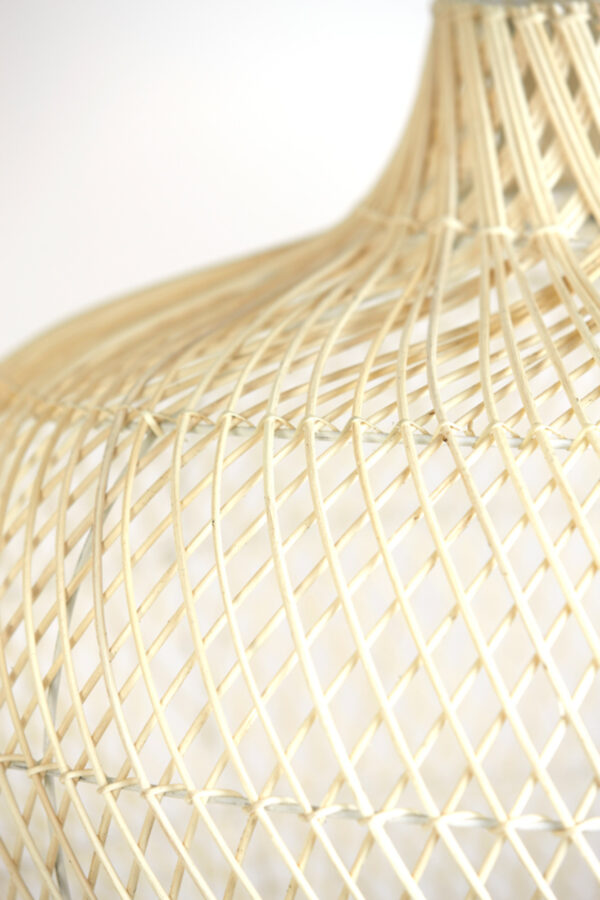 Rustieke witte rotan hanglamp Light & Living Charita - Image 5