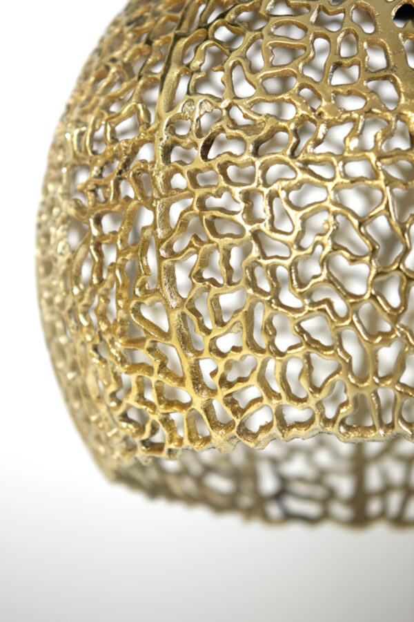 Moderne ronde gouden hanglamp Light & Living Sinula - Image 3