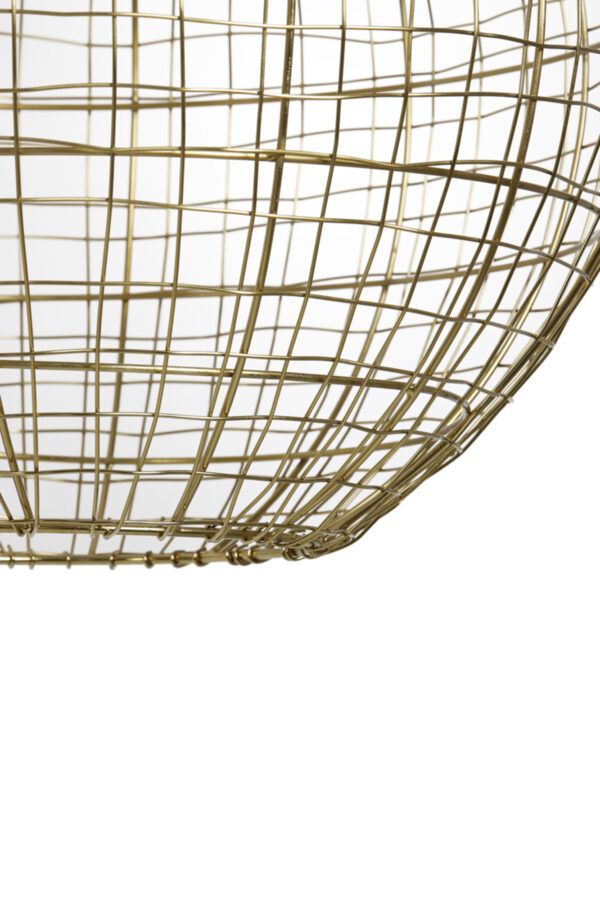 Rustieke ronde gouden hanglamp Light & Living Mirana - Image 6