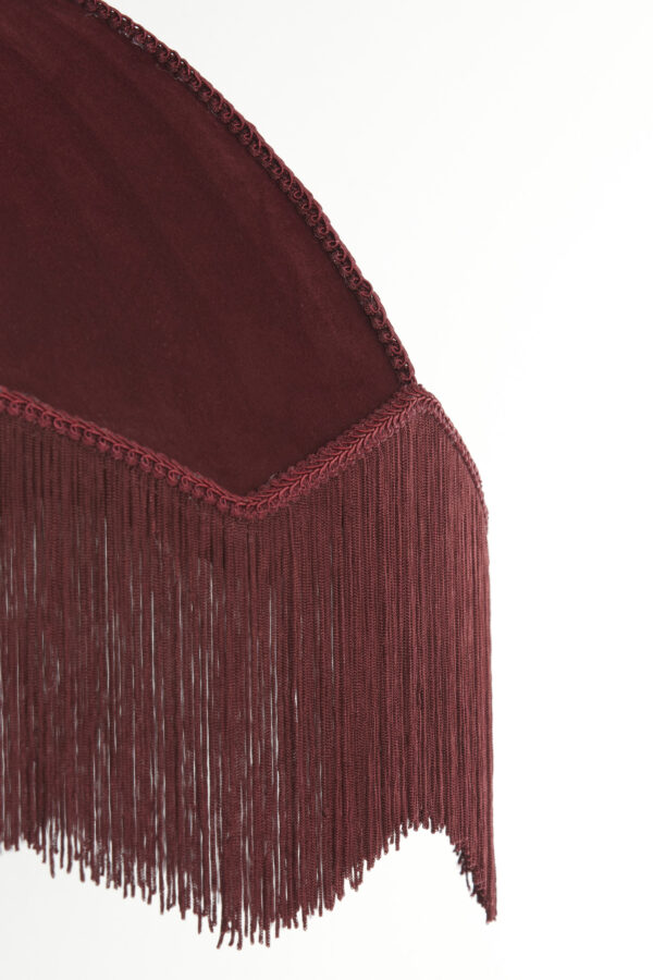 Rode vintage velvet hanglamp Light & Living Malacia - Image 3