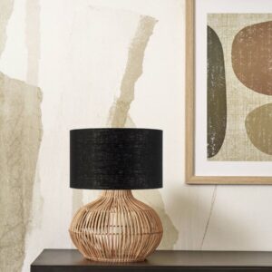 good&mojo-tafellamp-kalahari-naturel/zwart-linnenrotan-ø32cm-e27-kalahari/t32/n/3220/b-02