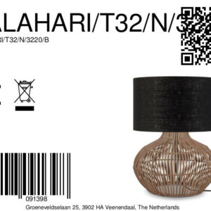 good&mojo-tafellamp-kalahari-naturel/zwart-linnenrotan-ø32cm-e27-kalahari/t32/n/3220/b-8a