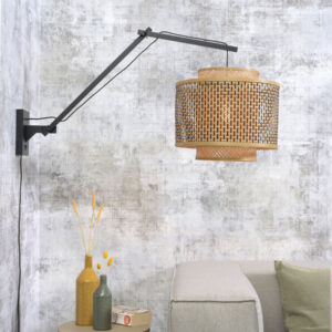 good&mojo-wandlamp-bhutan-naturel/zwart-bamboe-ø40cm-e27-bhutan/w3/ad/b/4034/bn-02