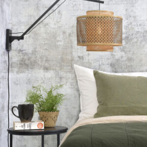 good&mojo-wandlamp-bhutan-naturel/zwart-bamboe-ø40cm-e27-bhutan/w3/ad/b/4034/bn-03