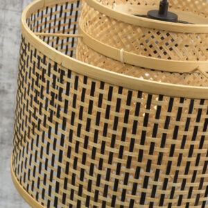 good&mojo-wandlamp-bhutan-naturel/zwart-bamboe-ø40cm-e27-bhutan/w3/ad/b/4034/bn-04