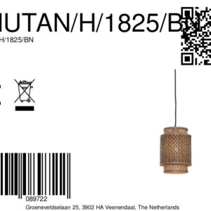 good&mojo-hanglamp-bhutan-naturel/zwart-bamboemetaal-ø18cm-e27-bhutan/h/1825/bn-8a