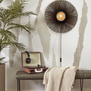 good&mojo-wandlamp-kalimantan-naturel/zwart-bamboemetaal-ø60cm-e27-kalimantan/w15/bnr-07