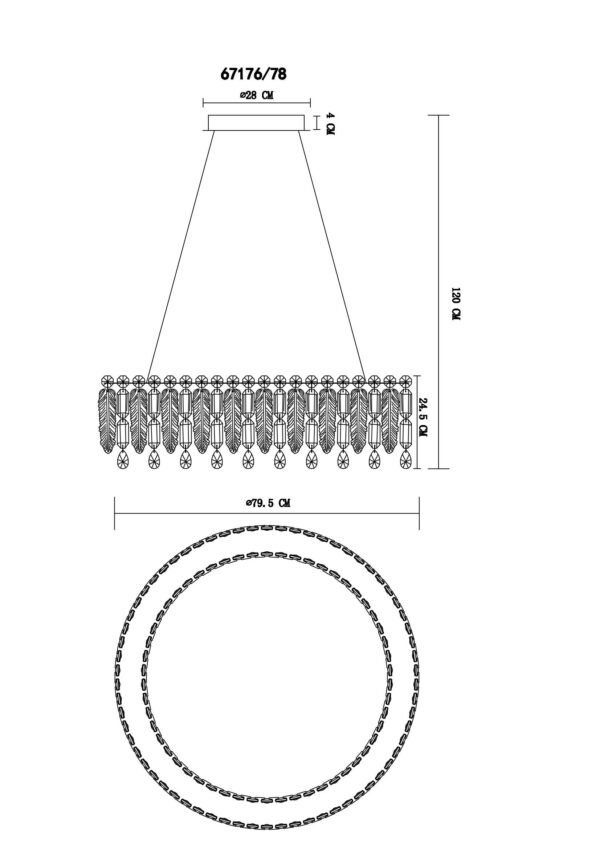 elegantehanglampmetkristallenaccentenklunka-1