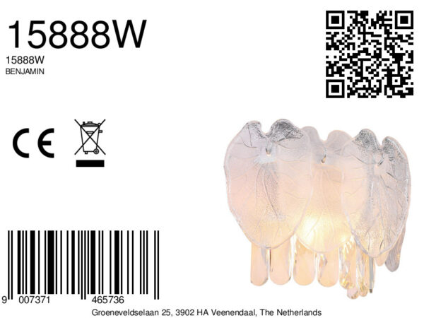 elegantewandlampchroommetkristallenbenjamin-8a