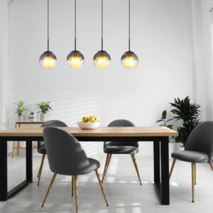 globo-hanglamp-barry-zwart-glas-groteeettafellamp-e27-15749-4h-1