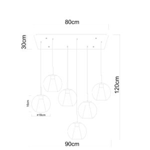 globo-hanglamp-barry-zwart-glas-groteeettafellamp-e27-15749-6h-1