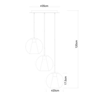 globo-hanglamp-barry-zwart-glas-ø45cm-e27-15749-3h-1