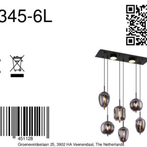 globo-hanglamp-blacky-zwart-glas-groteeettafellamp-e14-15345-6l-8a