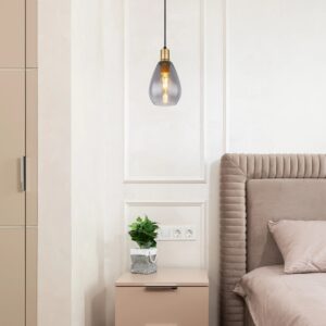 globo-hanglamp-fanni-zwart-glas-ø15cm-e27-15563h-1