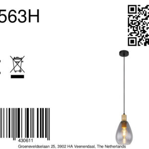 globo-hanglamp-fanni-zwart-glas-ø15cm-e27-15563h-8a