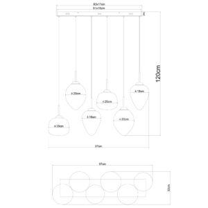 globo-hanglamp-firefly-zwart-glas-groteeettafellamp-led-15642-6-1