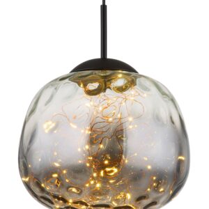 globo-hanglamp-firefly-zwart-glas-ø30cm-led-15642-1